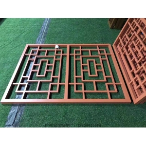 街道改造 铝合金窗花