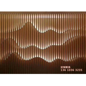 山形背景墙