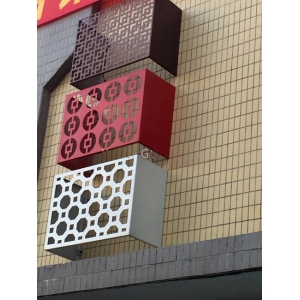 空调外机罩_铝空调罩_铝合金空调罩